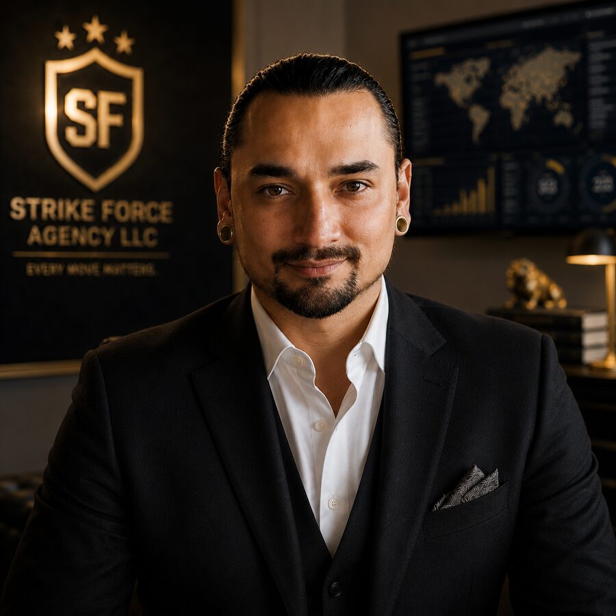 Sasan Raoufi, Founder, Strike Force Agency