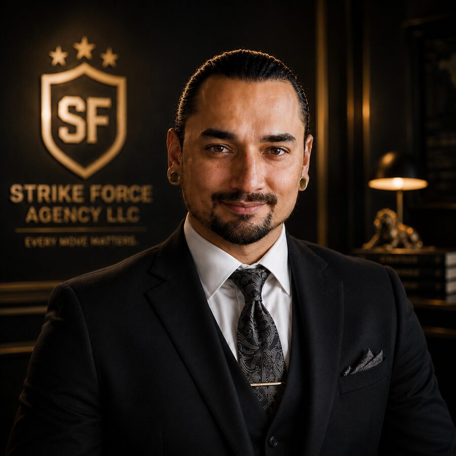 Sasan, Founder, Strike Force Agency