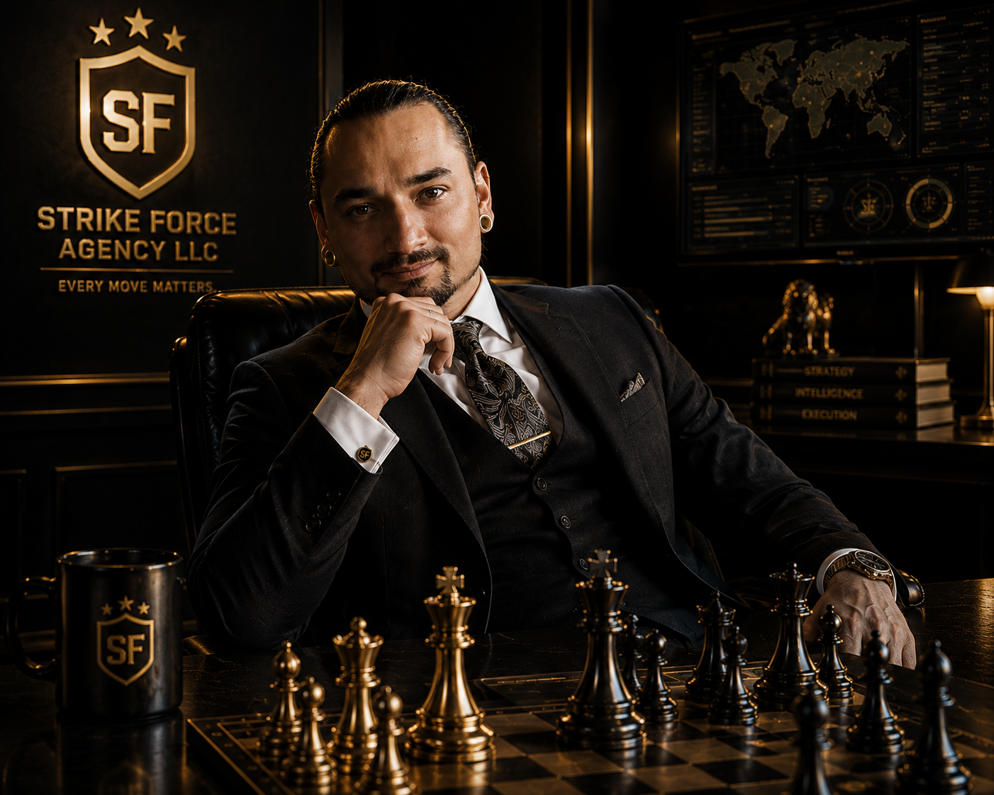 Sasan Raoufi, Founder & CEO, Strike Force Agency